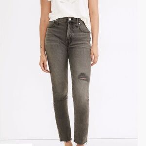 Madewell The Perfect Vintage Jean Cosner Wash: Knee-Rip Edition Women’s Size  31